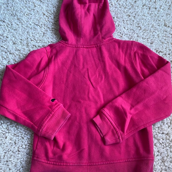Puma Girls Pink Zip Up Hoodie - Picture 3 of 3